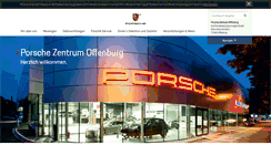 Desktop Screenshot of porsche-offenburg.de